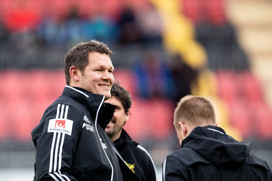 Östersunds assisterande tränare Joe Sargison