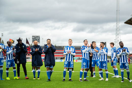 IFK Göteborgs jublar med fansen