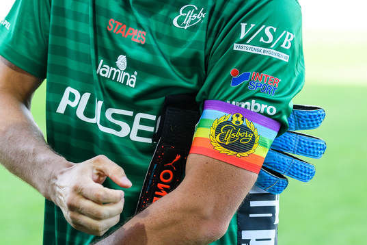 Elfsborgs målvakt Kevin Stuhr Ellegaard med