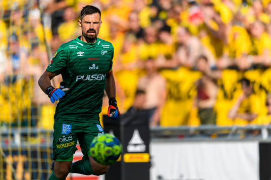 Elfsborgs målvakt Kevin Stuhr Ellegaard