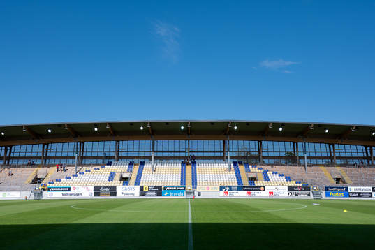 Falcon Alkoholfri Arena före fotbollsmatchen i Allsvenskan