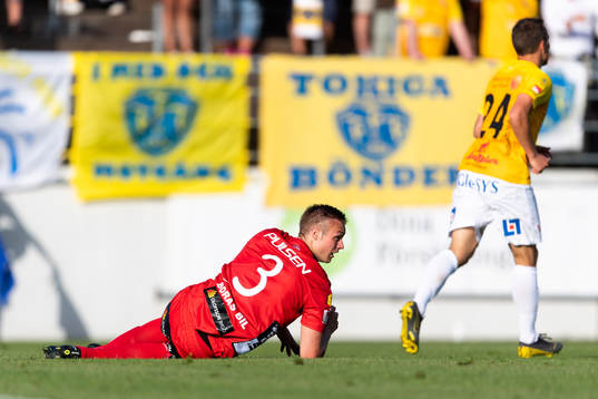 Elfsborgs Stian Rode Gregersen deppar