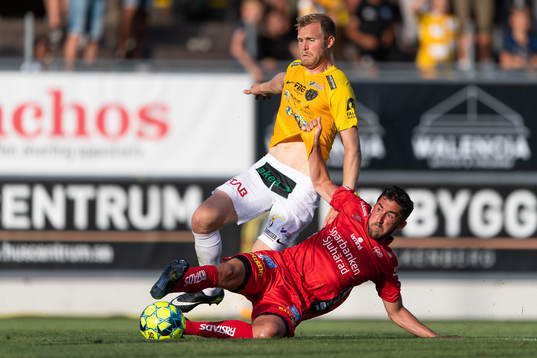 Falkenbergs Per Karlsson och Elfsborgs Frederik Holst