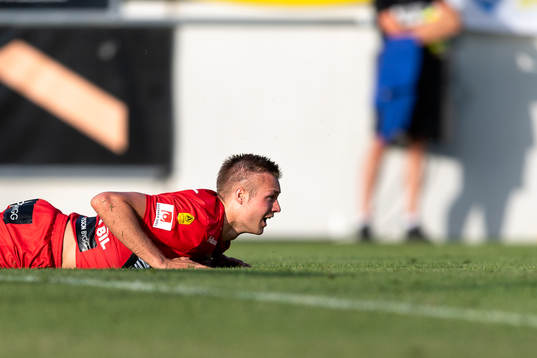 Elfsborgs Stian Rode Gregersen deppar