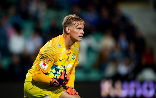 AFC Eskilstunas målvakt Ole Söderberg