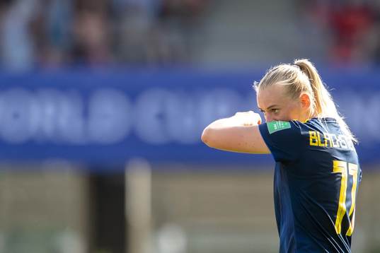 Stina Blackstenius of Sweden