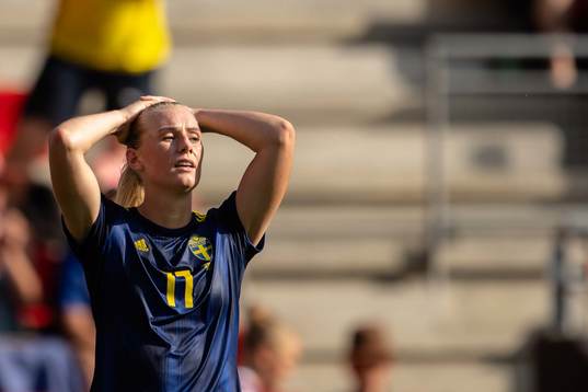 Stina Blackstenius of Sweden
