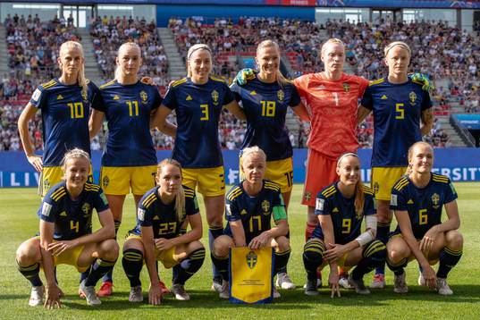 Sofia Jakobsson, Stina Blackstenius, Linda Sembrant,