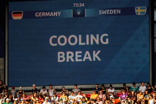 A display show "cooling brake"