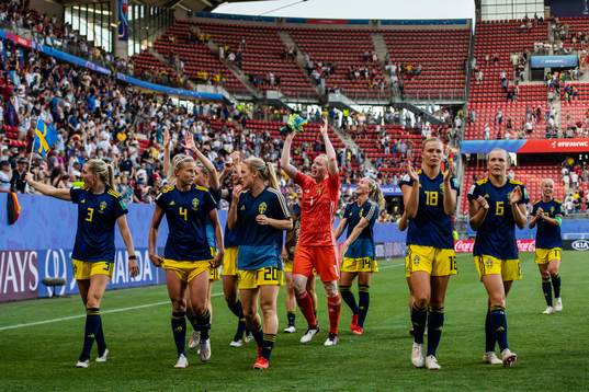 Linda Sembrant, Hanna Glas, Mimmi Larsson, goalkeeper