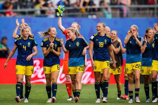Linda Sembrant, Hanna Glas, Magdalena Eriksson, Mimmi