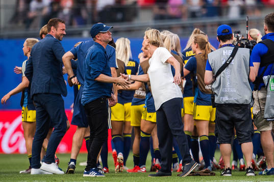 Peter Gerhardsson, Head coach of Sweden and Martina