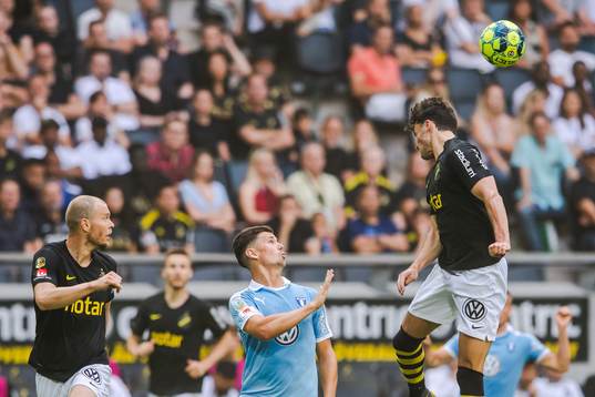 s Daniel Granli och Malmö FFs Marcus Antonsson