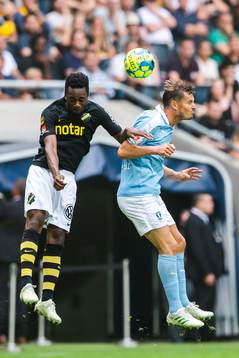 s Heradi Rashidi och Malmö FFs Markus Rosenberg