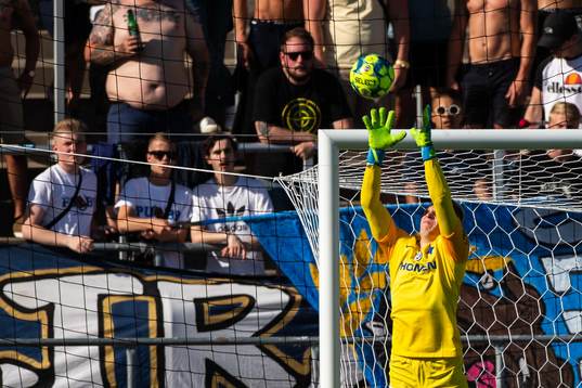 IFK Norrköpings målvakt Isak Pettersson