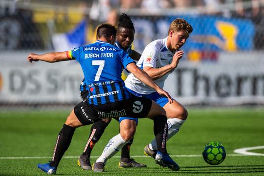 IFK Norrköpings Alexander Fransson mot Sirius Niklas Busch