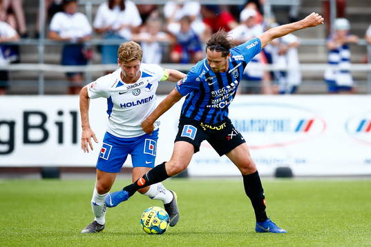 IFK Norrköpings Alexander Fransson och Sirius Philip