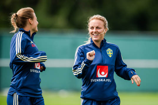 Anna Anvegård and Mimmi Larsson