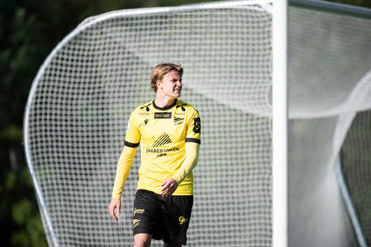 Tobias Christensen of Start looks dejected