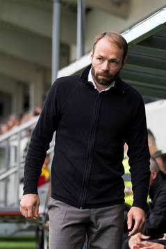 Häckens tränare Andreas Alm