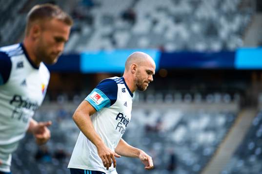 Djurgårdens Nicklas Bärkroth och Marcus Danielson
