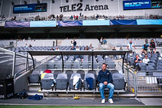 Djurgårdens tränare Kim Bergstrand