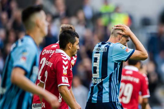 Djurgårdens Marcus Danielson deppar