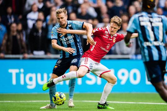 Djurgårdens Jonathan Ring och Kalmars Rasmus Elm