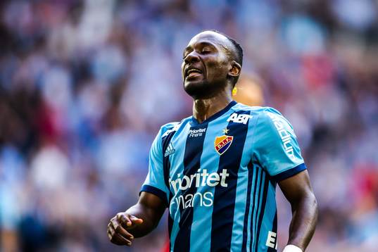 Djurgårdens Mohamed Buya Turay deppar