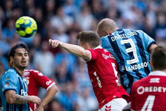 Djurgårdens Marcus Danielson gör 1-0