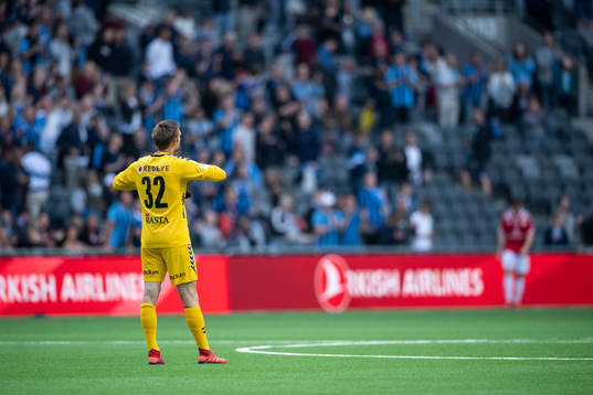 Kalmars målvakt Lucas Hägg-Johansson deppar
