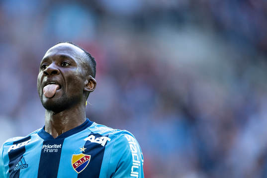 Djurgårdens Mohamed Buya Turay deppar