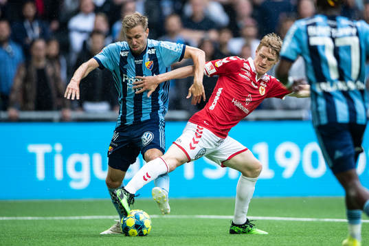 Djurgårdens Jonathan Ring och Kalmars Rasmus Elm