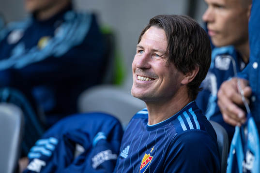 Djurgårdens tränare Thomas Lagerlöf