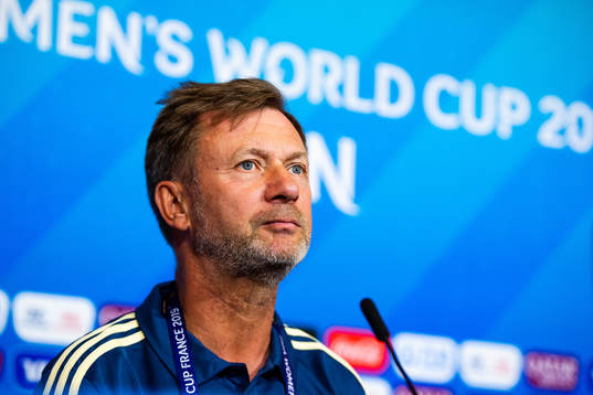 Peter Gerhardsson, Head coach of Sweden
