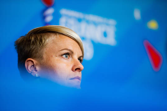 Nilla Fischer of Sweden