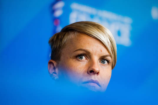 Nilla Fischer of Sweden