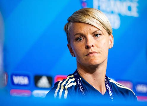 Nilla Fischer of Sweden