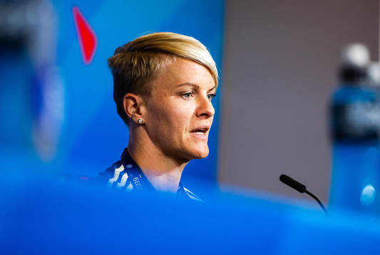 Nilla Fischer of Sweden