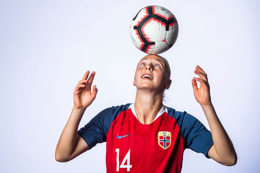 Sara Lindbak Hørte of Norway poses for a portrait