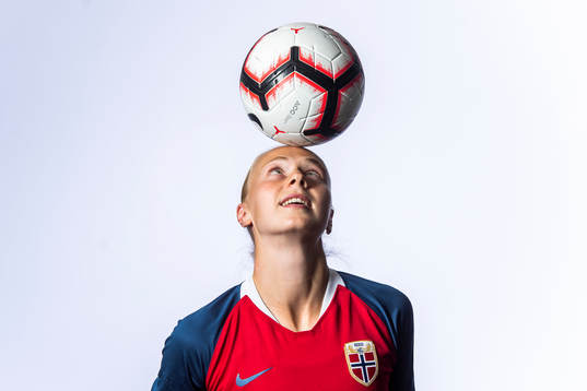 Sara Lindbak Hørte of Norway poses for a portrait
