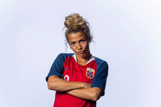 Celin Bizet Ildhusøy of Norway poses for a portrait
