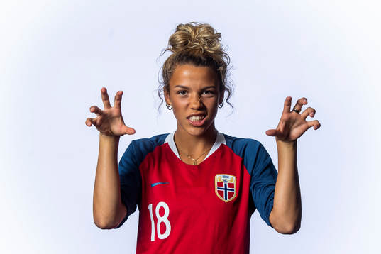 Celin Bizet Ildhusøy of Norway poses for a portrait