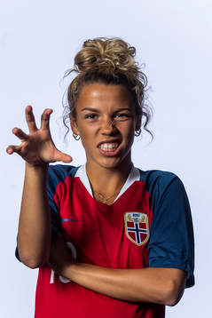 Celin Bizet Ildhusøy of Norway poses for a portrait