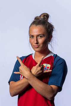 Matilde Alsaker Rogde of Norway poses for a portrait