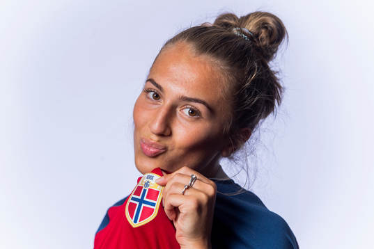 Matilde Alsaker Rogde of Norway poses for a portrait
