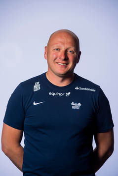 Nils Lexerød, head coach of Norway J19, poses for a