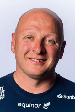 Nils Lexerød, head coach of Norway J19, poses for a
