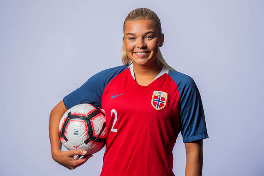 Malin Skulstad Sunde of Norway poses for a portrait