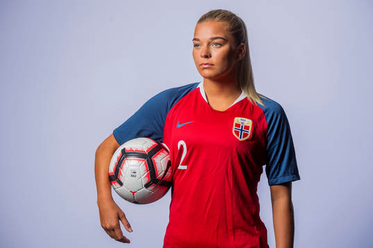Malin Skulstad Sunde of Norway poses for a portrait